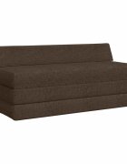 vidaXL Сгъваем диван легло Таупе 120 x 60 x 49 см Текстил