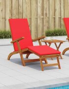 vidaXL Сгъваем и reclining шезлонг 55 x 146 x 91 см