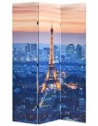 vidaXL Сгъваем параван за стая 120x170 см нощен Париж