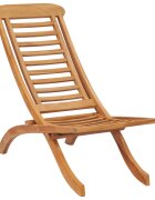 vidaXL Сгъваем сгъваем стол 50x90x69 см масивно тиково дърво