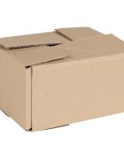vidaXL Сгъваема кутия 50 бр. Естествен 20 x 15 x 10 см Картон