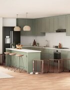vidaXL Сгъваема преграда за куче с врата 15 панела кафяв 750 см топола
