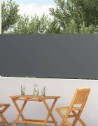 vidaXL Сгъваема странична перголка Правоъгълна 500 x 100 cm Полиестер