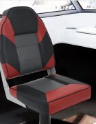 vidaXL Сгъваеми седалки за лодка от 4 части висока облегалка