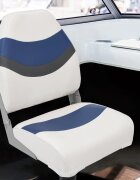 vidaXL Сгъваеми седалки за лодка от 4 части висока облегалка