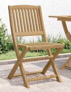 vidaXL Сгъваеми столове 4 бр. 57x49x90 см Масивна дървесина акация
