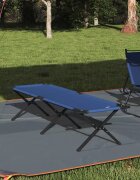 vidaXL Сгъваемо къмпинг легло Синьо 193 x 69 x 45 см Оксфордска тъкан