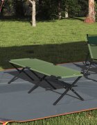 vidaXL Сгъваемо къмпинг легло Зелен 193 x 69 x 45 см Оксфордска тъкан