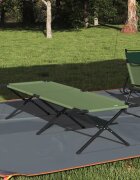 vidaXL Сгъваемо къмпинг легло Зелен 210 x 80 x 46 см Оксфордска тъкан