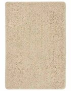 vidaXL Шаги килим кремав 160x230 см противоплъзгащ