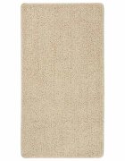 vidaXL Шаги килим кремав 80x150 см противоплъзгащ