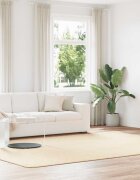 vidaXL Шаги килим с дълъг косъм NAVARRA кремав 240x340см полиестер