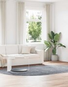 vidaXL Шаги килим с дълъг косъм NAVARRA светлосив 300x200 см
