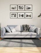 vidaXL Шаги килим с дълъг косъм "PAMPLONA" модерен зелен 160x160 см