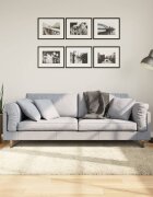 vidaXL Шаги килим с дълъг косъм "PAMPLONA" модерен златист 160x160 см