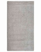 vidaXL Шаги килим светлосив 80x150 см противоплъзгащ