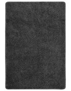 vidaXL Шаги килим тъмносив 160x230 см противоплъзгащ