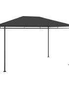 vidaXL Шатра 384x281x270 см антрацит 180 г/м²