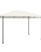 vidaXL Шатра 384x281x270 см кремава 180 г/м²