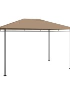 vidaXL Шатра 384x281x270 см таупе 180 г/м²