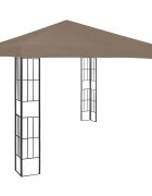 vidaXL Шатра 3x3 м таупе