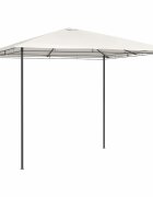 vidaXL Шатра 3x3x26 м кремава 160 г/м²