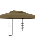 vidaXL Шатра 3x4 м таупе 180 г/м²