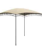 vidaXL Шатра 3x4x265 м кремава 180 г/м²