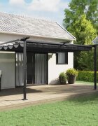 vidaXL Шатра 400 x 300 x 200 см Антрацит Полиестер