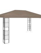 vidaXL Шатра 4x3 м таупе