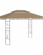 vidaXL Шатра 4x3x27 м таупе 160 г/м²