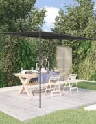 vidaXL Шатра антрацит 3x3 м 180 г/м² плат и стомана