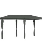 vidaXL Шатра с покривала на стълбовете 298x53x259м антрацит 160г/м²