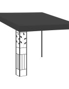 vidaXL Шатра за стенен монтаж 3x3x25 м антрацит