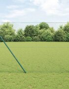 vidaXL Шестоъгълна ограда 15 x 100 м ПВЦ Зелено
