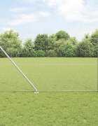 vidaXL Шестоъградно ограждение с кол 100 x 1 м Поцинкована стомана