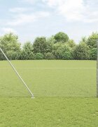 vidaXL Шестоъградно ограждение с кол 100 x 15 м Поцинкована стомана