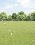 vidaXL Шестоъградно ограждение с кол 50 x 15 m Поцинкована стомана