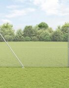 vidaXL Шестоъградно ограждение с кол 50 x 16 m Поцинкована стомана