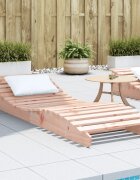 vidaXL Шезлонг 205x60x315 см дугласко дърво масив