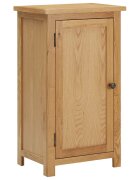 vidaXL Шкаф 45x32x85 cм дъбов масив
