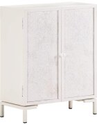 vidaXL Шкаф 60x30x76 см мангово дърво масив