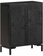 vidaXL Шкаф 60x30x76 см мангово дърво масив
