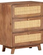 vidaXL Шкаф 61x35x76 см мангово дърво масив
