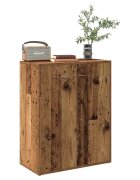 vidaXL Шкаф Old Wood 60x30x75 cm Инженерна дървесина