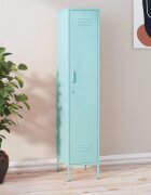 vidaXL Шкаф с отделения мента 35x46x180 см стомана