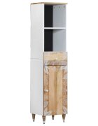 vidaXL Шкаф за баня 38x335x160 см масивно мангово дърво