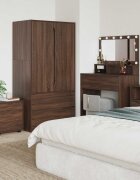 vidaXL Шкаф за баня 405 x 40 x 44 см Инженерна дървесина Кафяв дъб