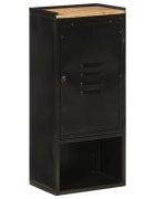 vidaXL Шкаф за баня 40x27x90 см масивно мангово дърво
