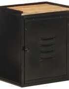 vidaXL Шкаф за баня 40x30x50 см масивно мангово дърво
